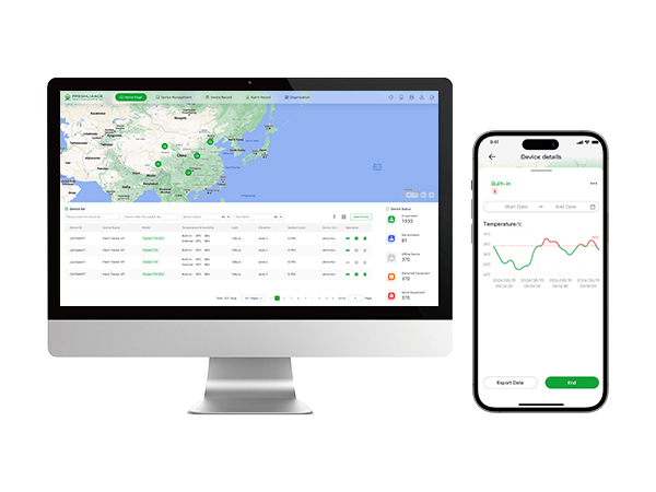 Fresh Tracker 10E 4G for Temperature and Geolocation Monitoring