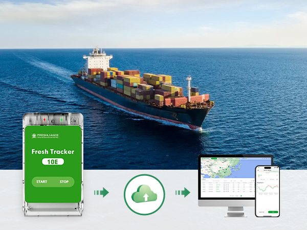 Fresh Tracker 10E 4G for Temperature and Geolocation Monitoring