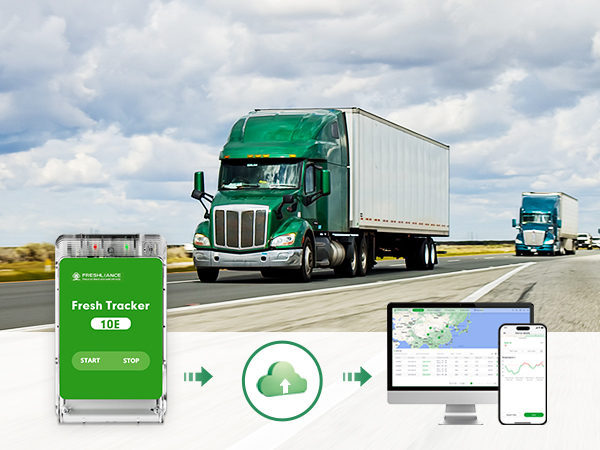 Fresh Tracker 10E 4G for Temperature and Geolocation Monitoring