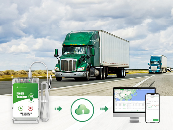 Fresh Tracker 10E 4G for Temperature and Geolocation Monitoring