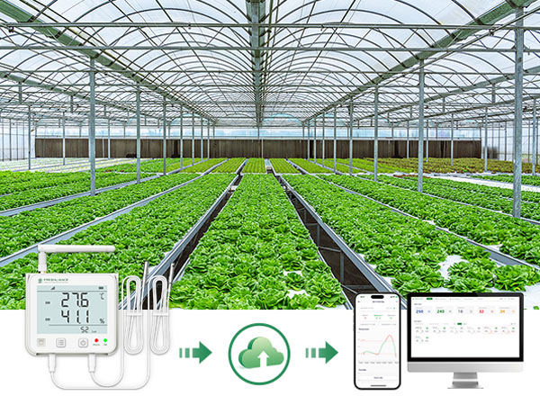 GSP100 Series 4G/WiFi Real-time Data Logger for Greenhouses