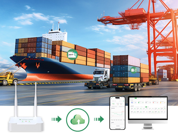 GAEA Series G1000 4G/WiFi/LAN Bluetooth Gateway for Cold Chain Logistics Process Automatic Temperature Monitoring